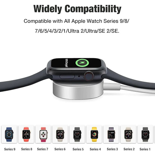 Chargeur magnétique pour Apple watch.